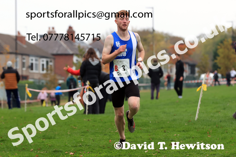 Senior Mens relay, 2025 Northern Cross Country Relays, Graves Park, Sheffield. Photo: David T. Hewitson/Sports for All Pics